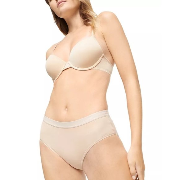 CALVIN KLEIN 2 Pair - Second Skin Hipster Briefs - Small - Picture 1 of 3